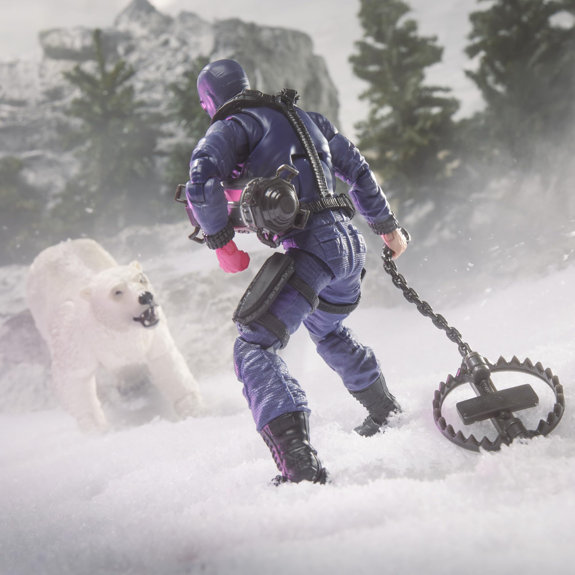G.I. Joe Classified Snake Eyes accessory pack enhances pose options.