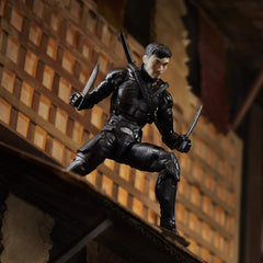 G.I. Joe Classified Snake Eyes poseable figure ideal for action poses.