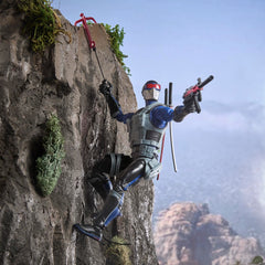 G.I. Joe Snake Eyes V4 grappling hook and line included.