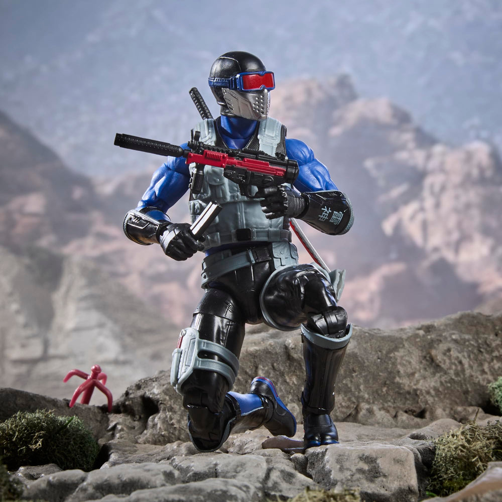 G.I. Joe Snake Eyes V4 weapon accessory enhances battle-ready visuals.