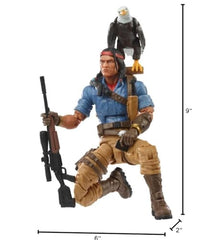 G.I. Joe Spirit Iron-Knife posed-action shot illustrating dynamic stance and high detail