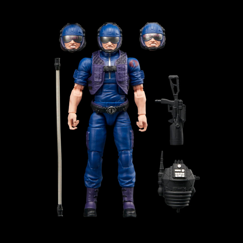 G.I. Joe Classified Tele-Viper articulation points invite dramatic battle-ready scenes.