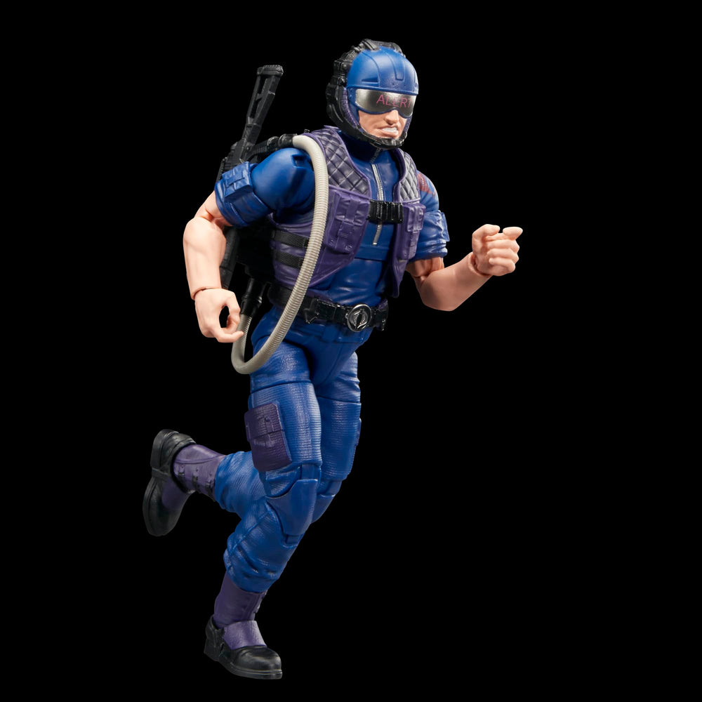 G.I. Joe Tele-Viper communipac replicates radio equipment for imaginative missions.