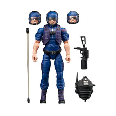 G.I. Joe Tele-Viper front view showcases premium articulation for dynamic action poses.