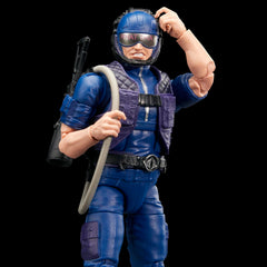 G.I. Joe Tele-Viper visor readout detail enhances authentic display.