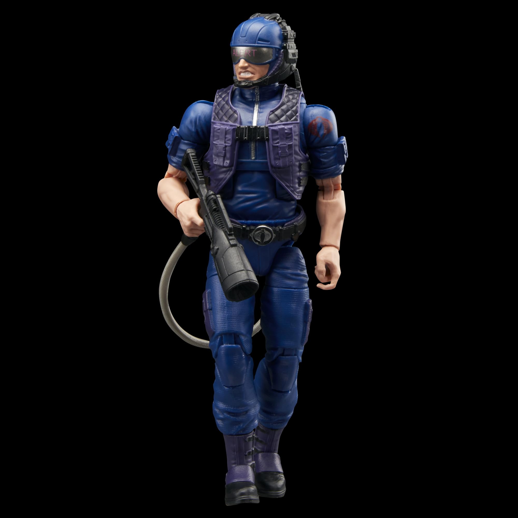 G.I. Joe Tele-Viper VS-11 scanner feature supports realistic tactical setups.