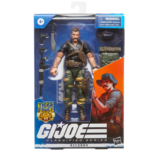 G.I. Joe Recondo figure with machete for action-ready play.