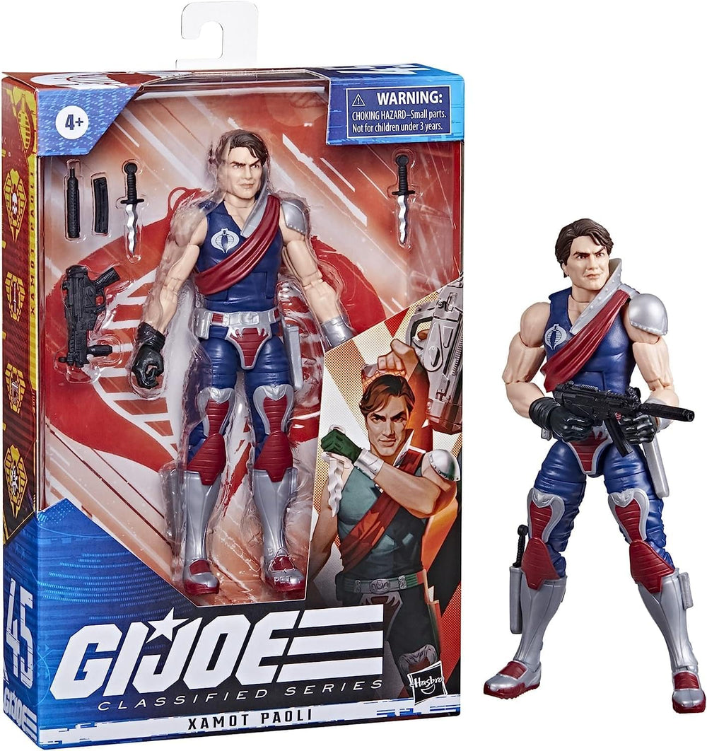G.I. Joe Xamot Paoli accessories kit for versatile display and play