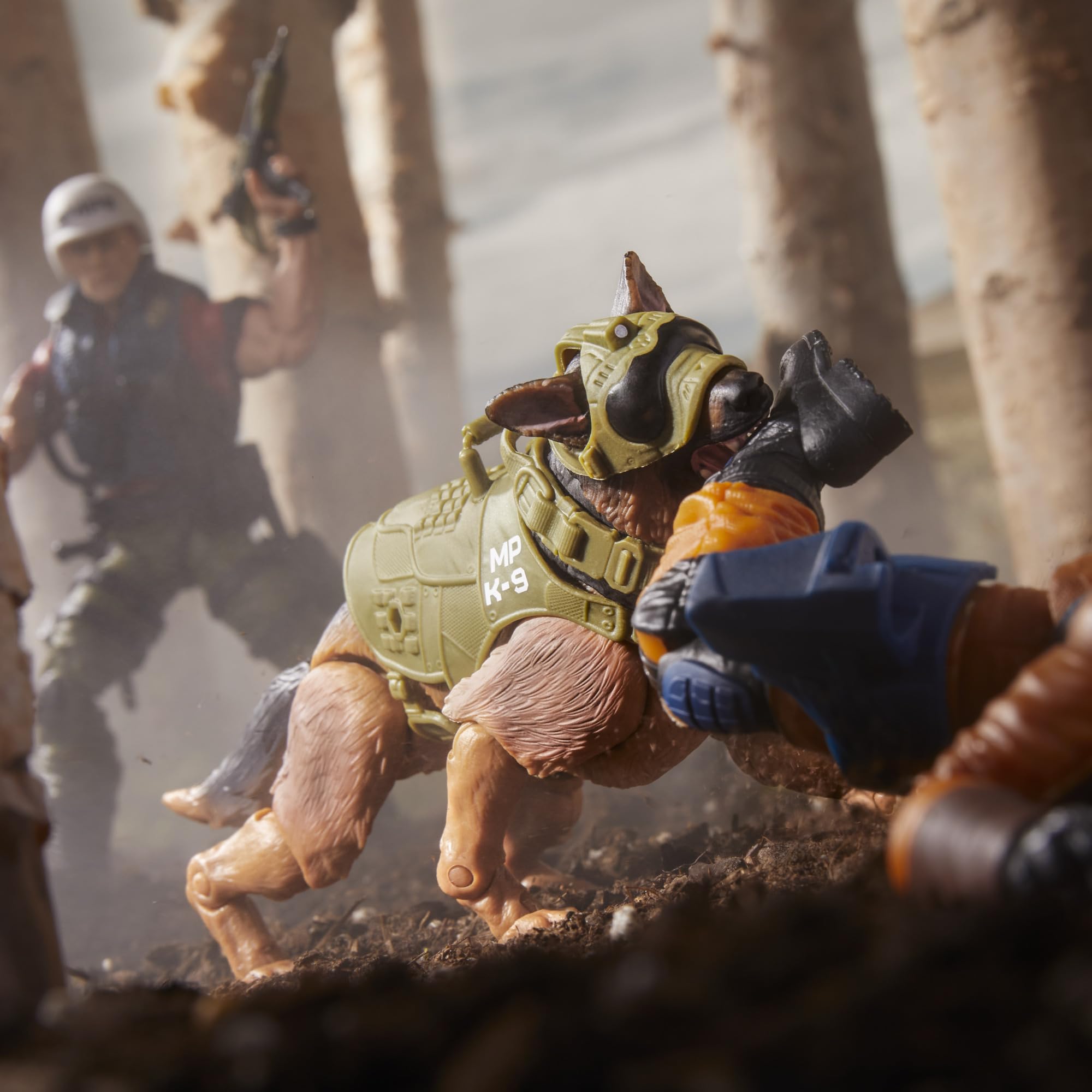 G.I. Joe Classified nightstick included for authentic loadout