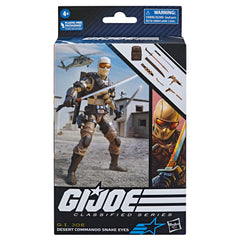 GI Joe Desert Commando Snake Eyes articulation detail highlights fine deco for display