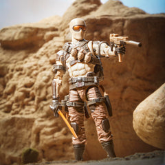 GI Joe Desert Commando Snake Eyes knife accessory enhances tactical display options