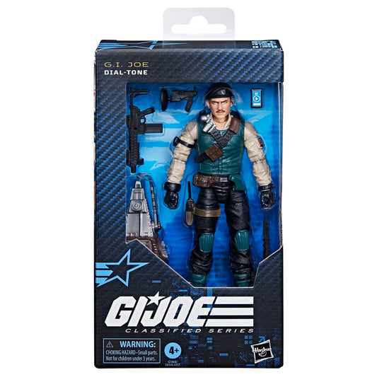 G.I. Joe Dial-Tone figure side view ideal for diorama setups