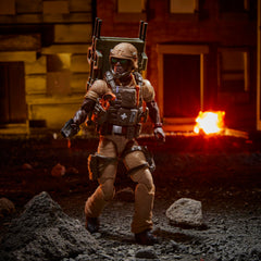 Doc Greer holster mounted to vest for versatile poses.