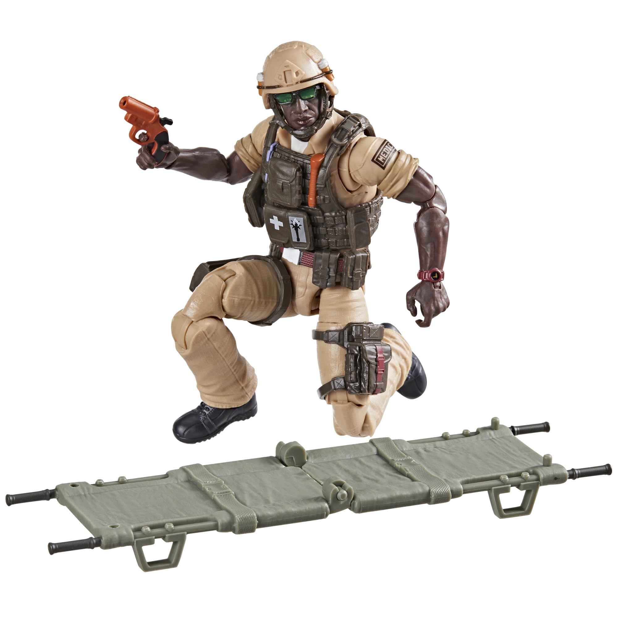 Doc Greer vest with removable pouches enables modular setups.
