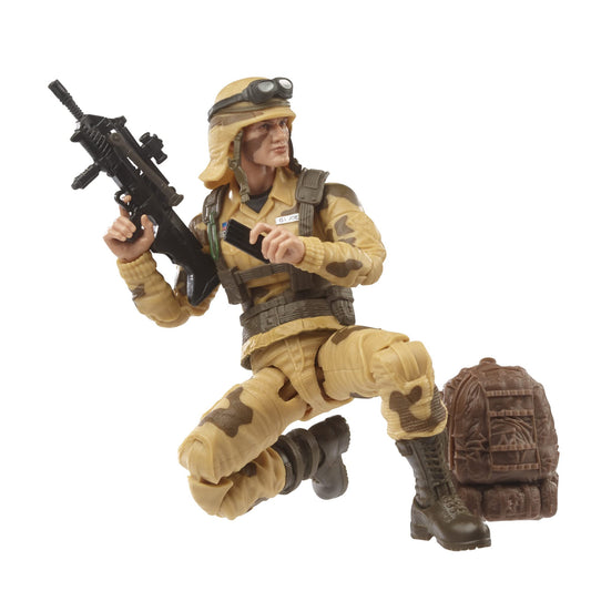 Dusty 6-inch figure in premium deco, showcasing poseability for dynamic action poses.