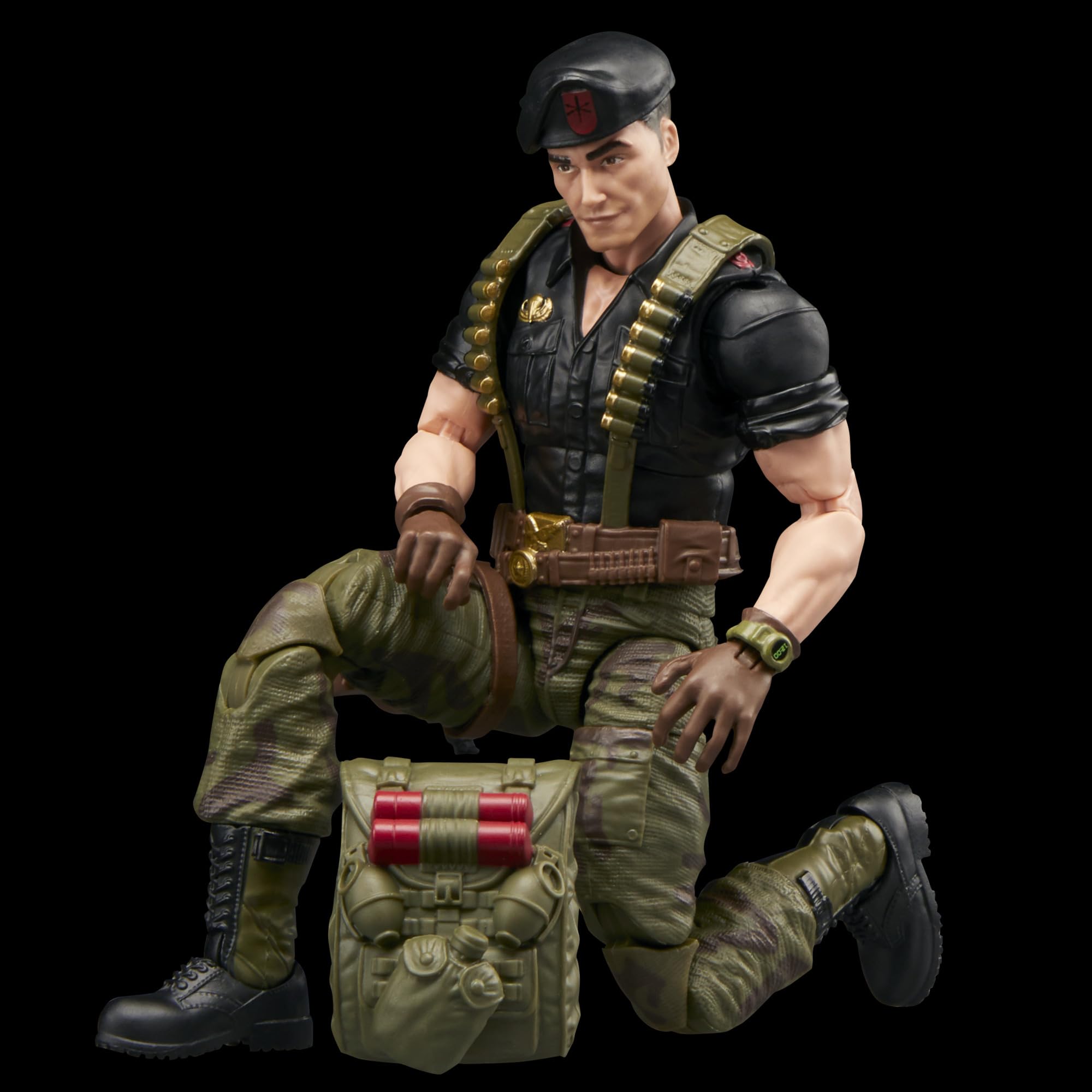 G.I. Joe Flint backpack accessory adds realistic gear for action scenes