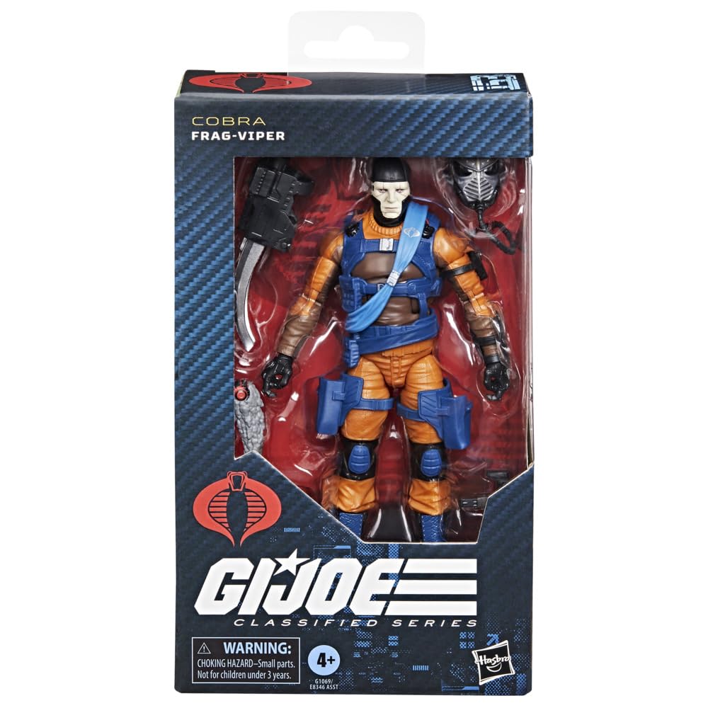 G.I. Joe Frag-Viper auto-feed attachment supports dynamic scenes