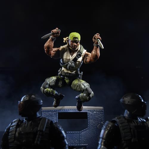 G.I. Joe Heavy Duty 6-inch articulation for dynamic posing