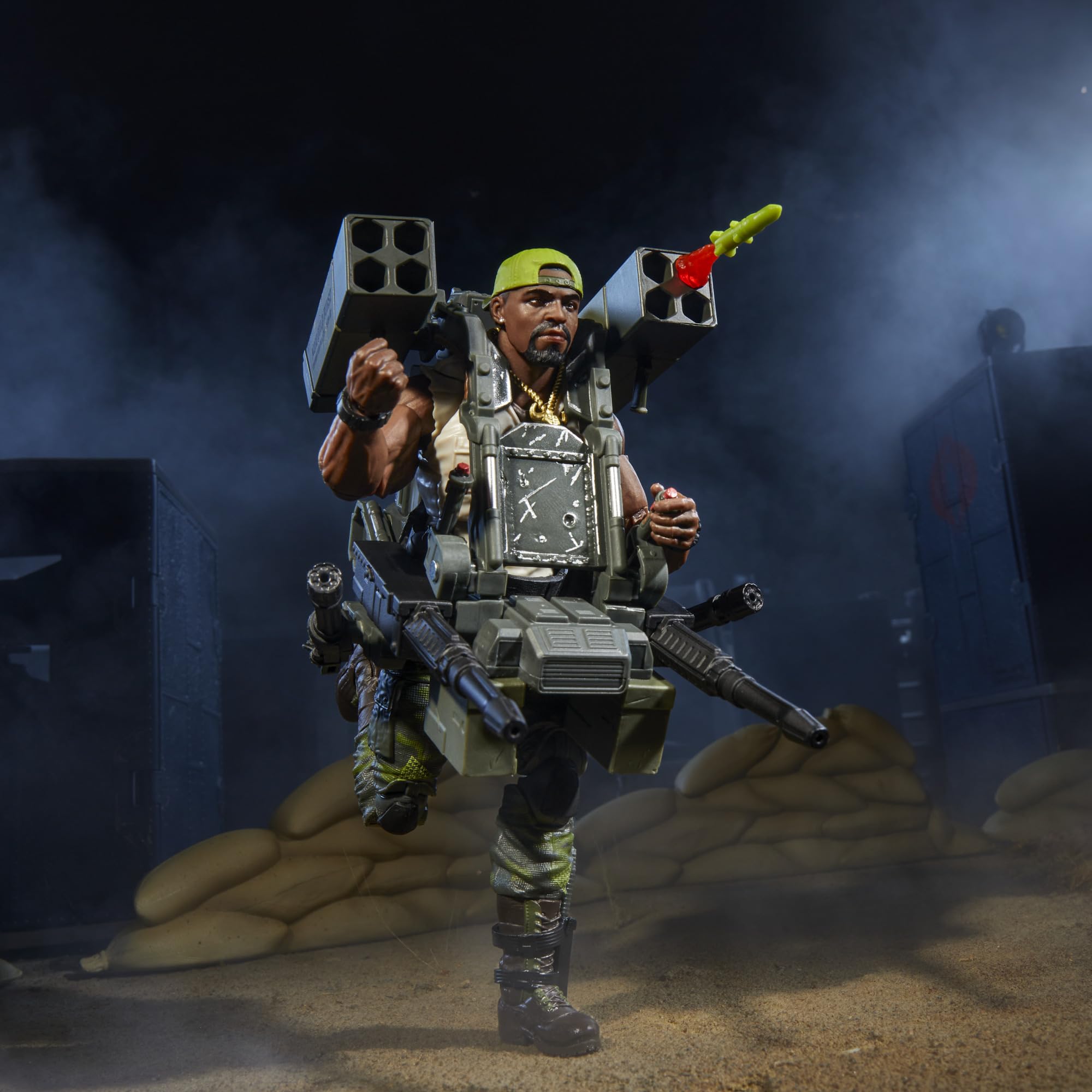 G.I. Joe Heavy Duty alt head and hands customization options