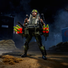 G.I. Joe Heavy Duty knives and ammo belt completed gear