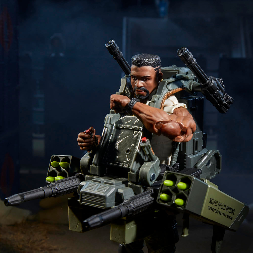 G.I. Joe Heavy Duty missiles and blast effects for dramatic scenes