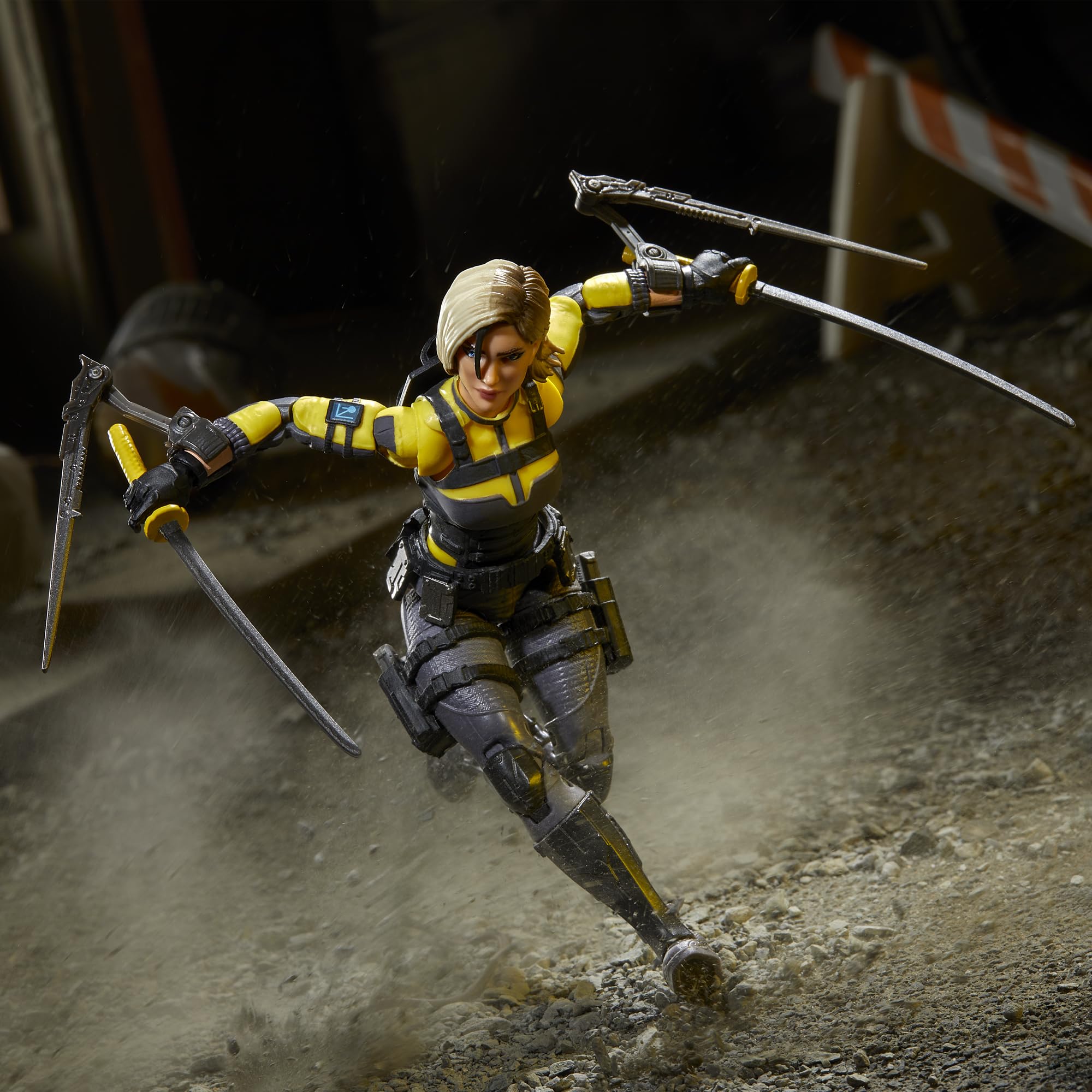 Classified packaging previewing artwork and accessory loadout.