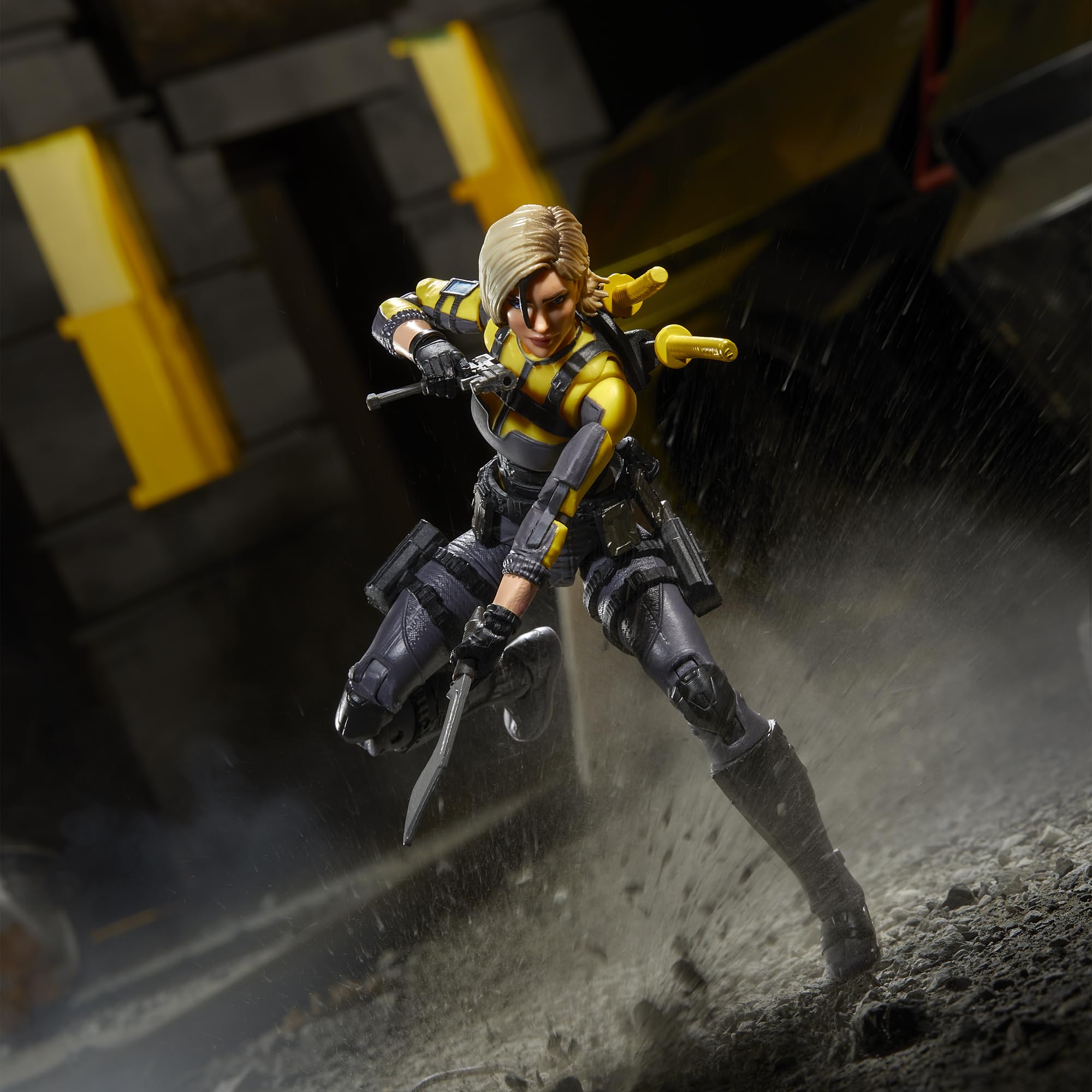 Helix machete included for rugged covert operation vibe.