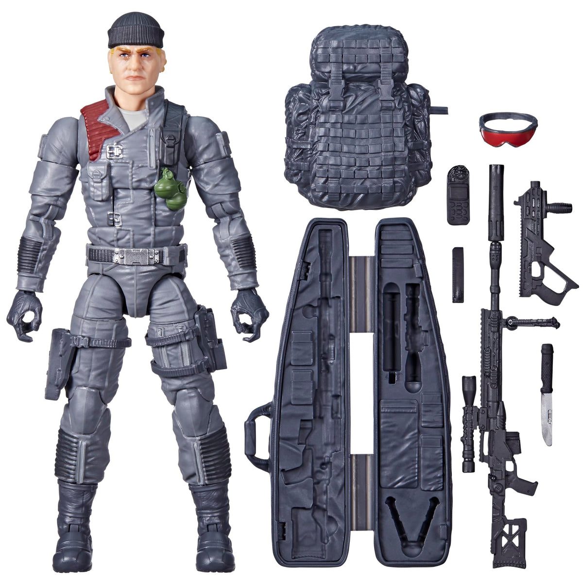 G.I. Joe Low-Light 6-inch figure ready for action display