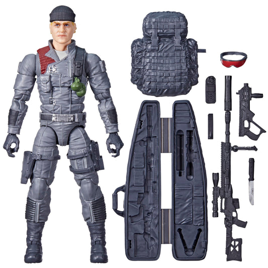 G.I. Joe Low-Light 6-inch figure ready for action display