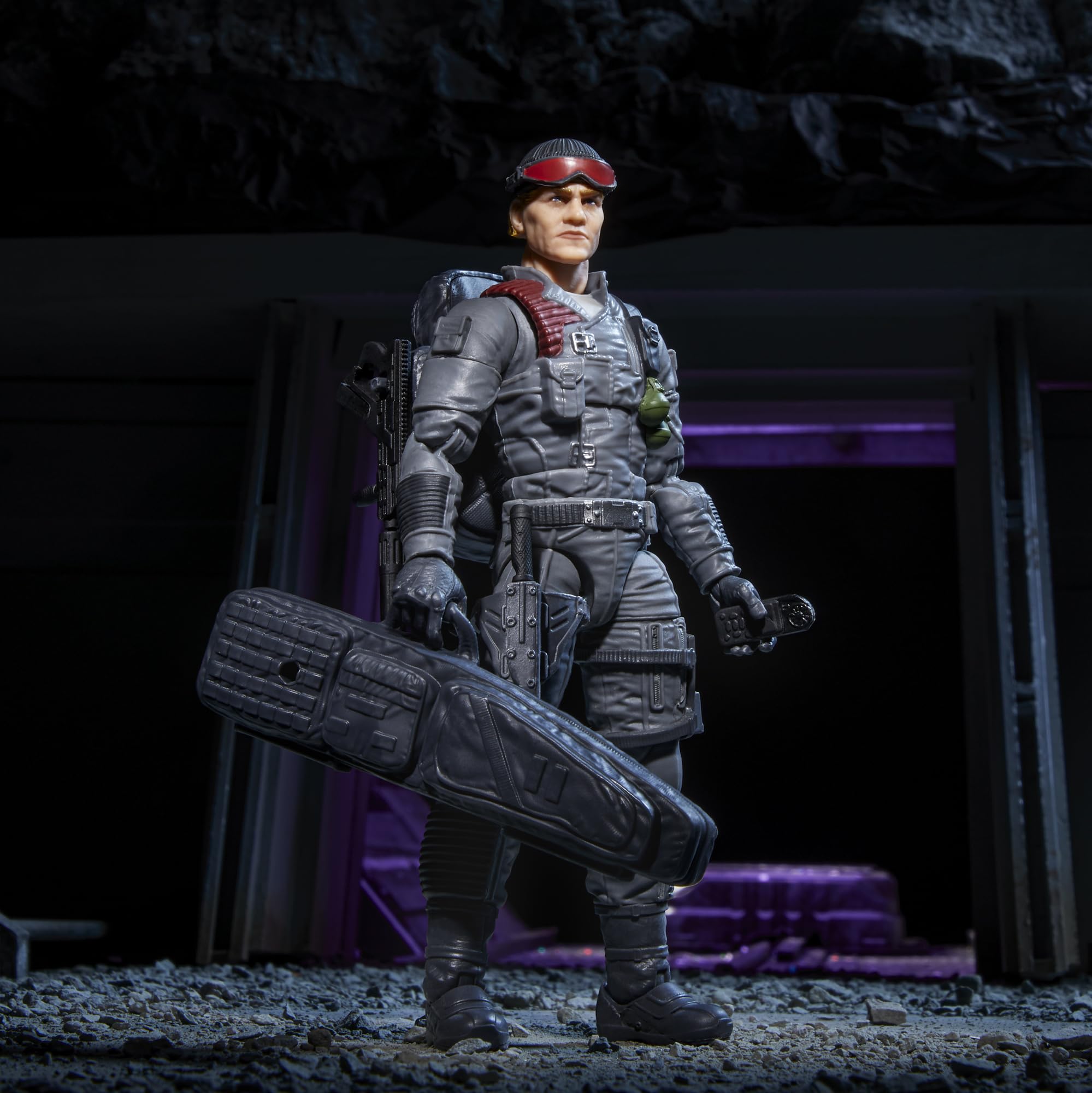 G.I. Joe Low-Light packaging icons and file card visuals