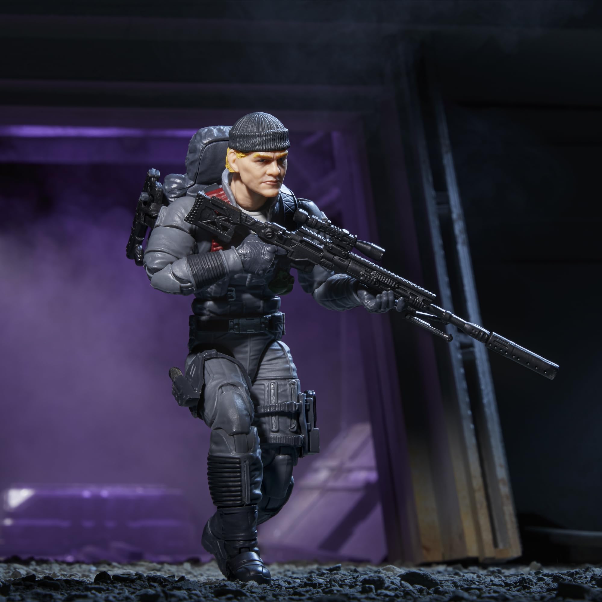 G.I. Joe Low-Light footlocker for secure gear storage