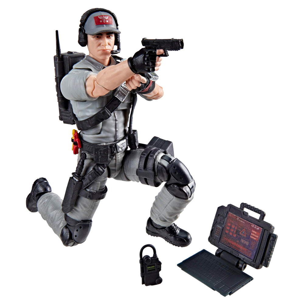 G.I. Joe Mainframe accessories pack featuring helmet, headset, and tools