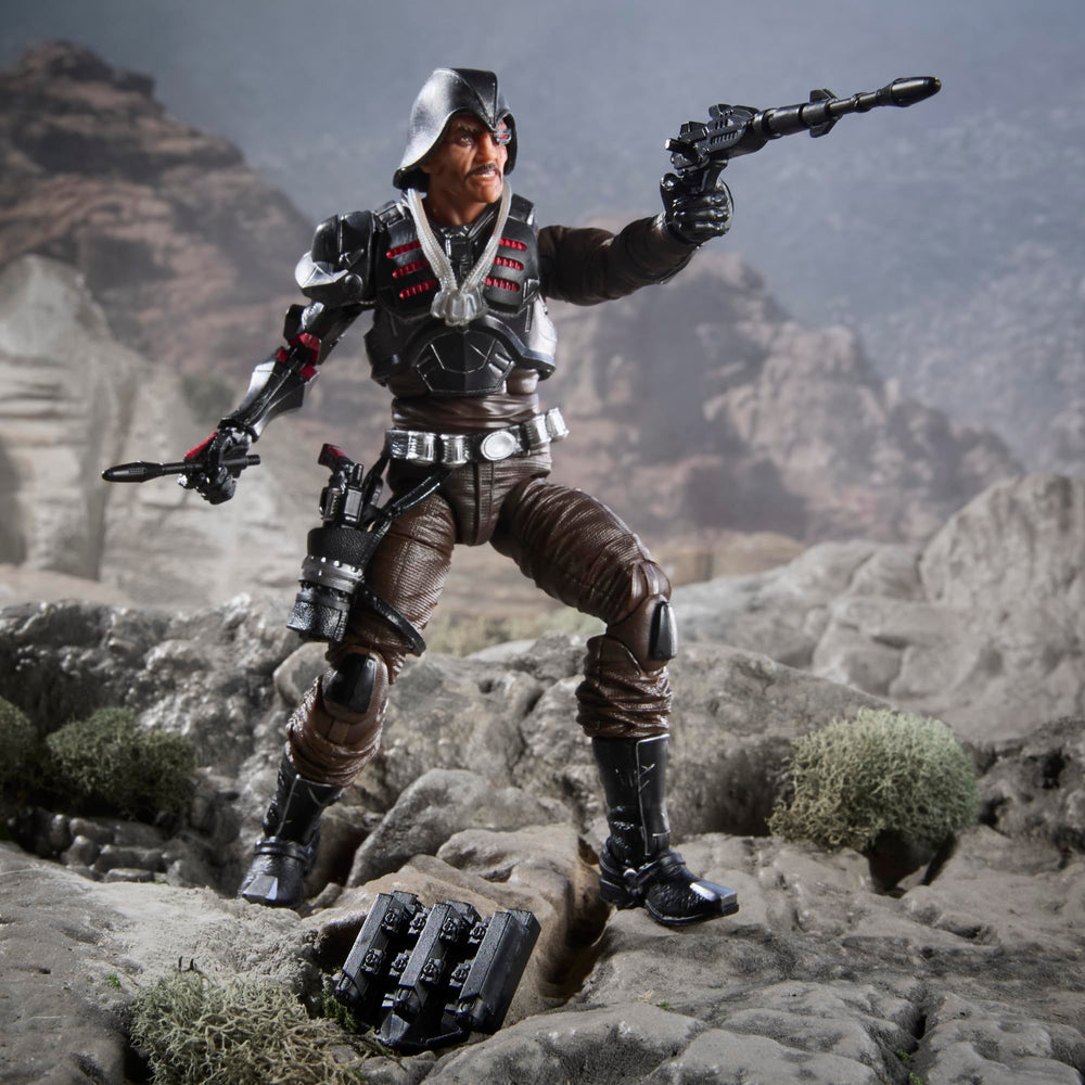 G.I. Joe Major Bludd sniper rifle and weapons set