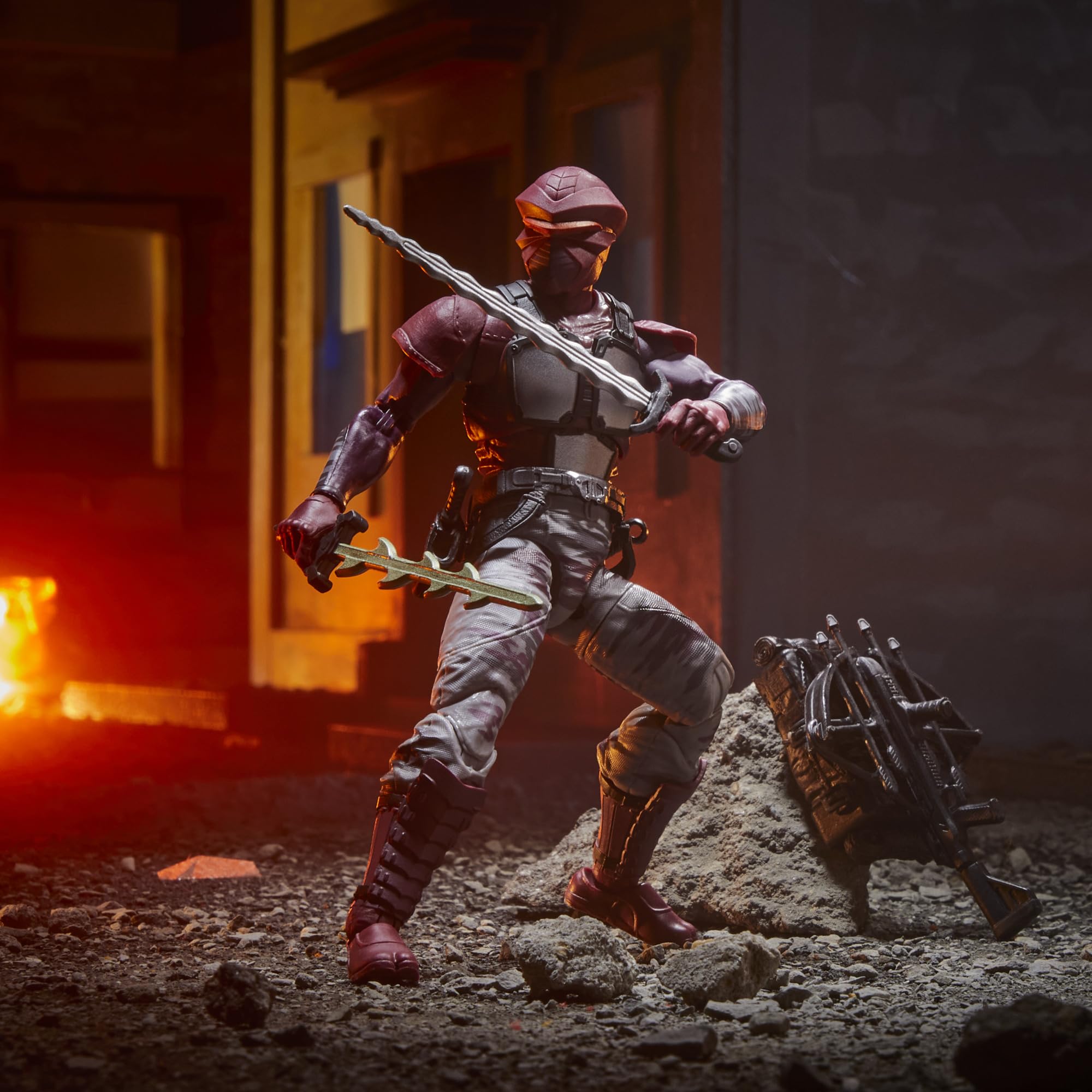 G.I. Joe Night-Creeper figure in collectible window box