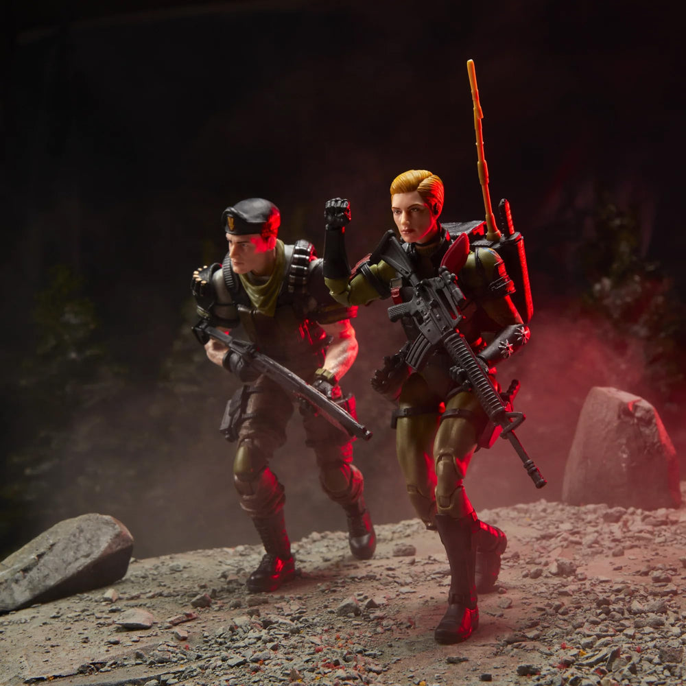 G.I. Joe 6-inch figures designed for shelf displays and play.