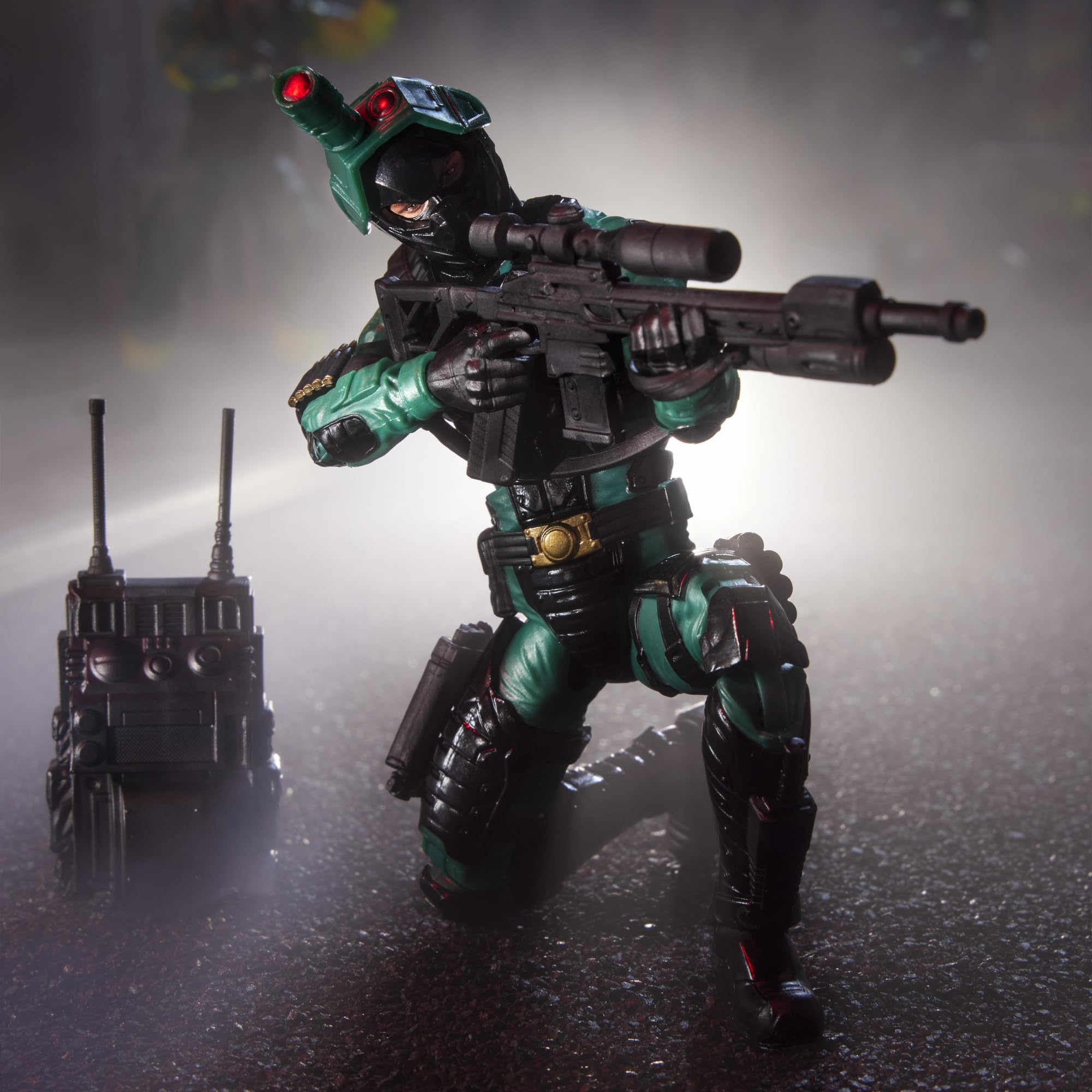 G.I. Joe Night-Viper knife set for versatile dioramas
