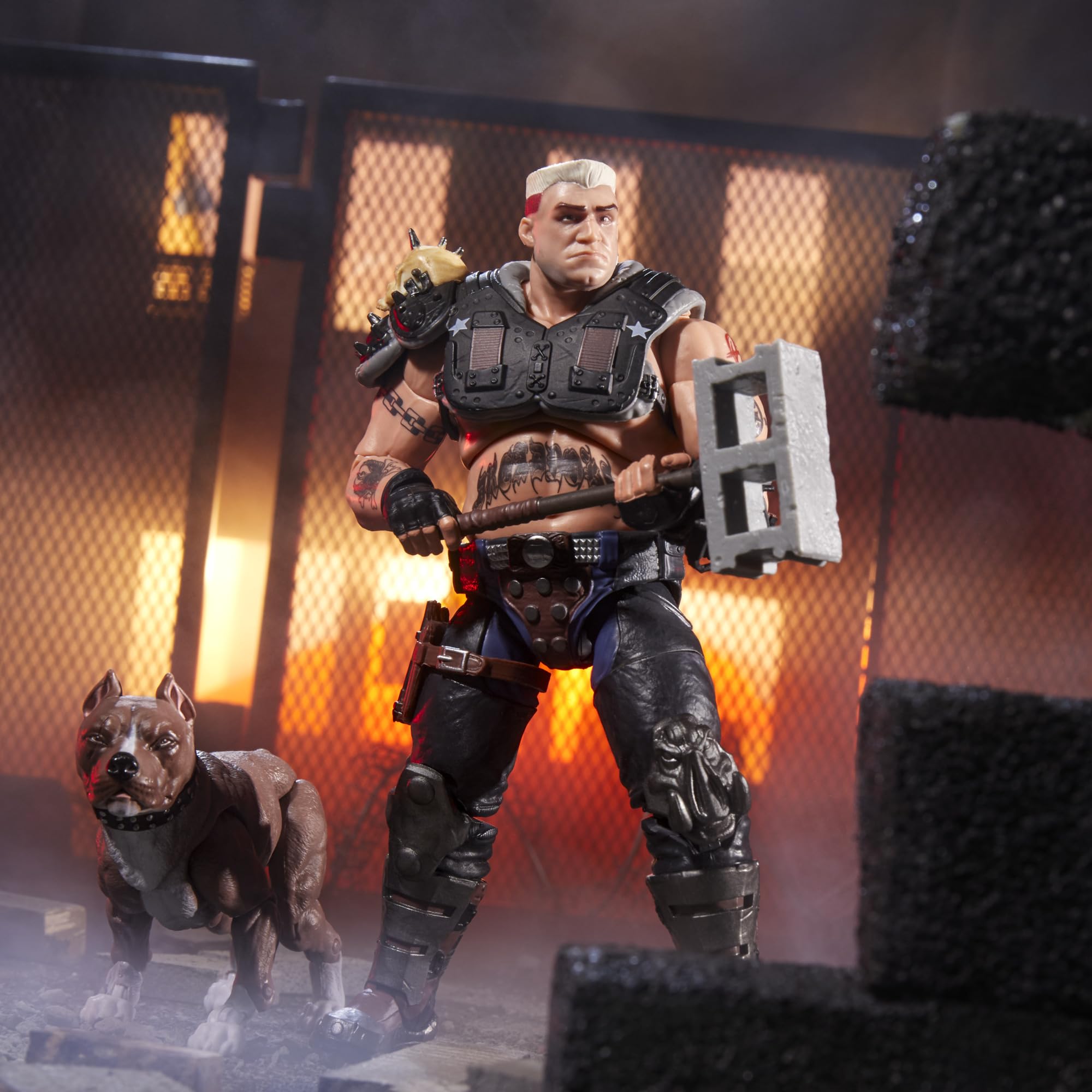 G.I. Joe Pitt Bull pet dog companion accessory.