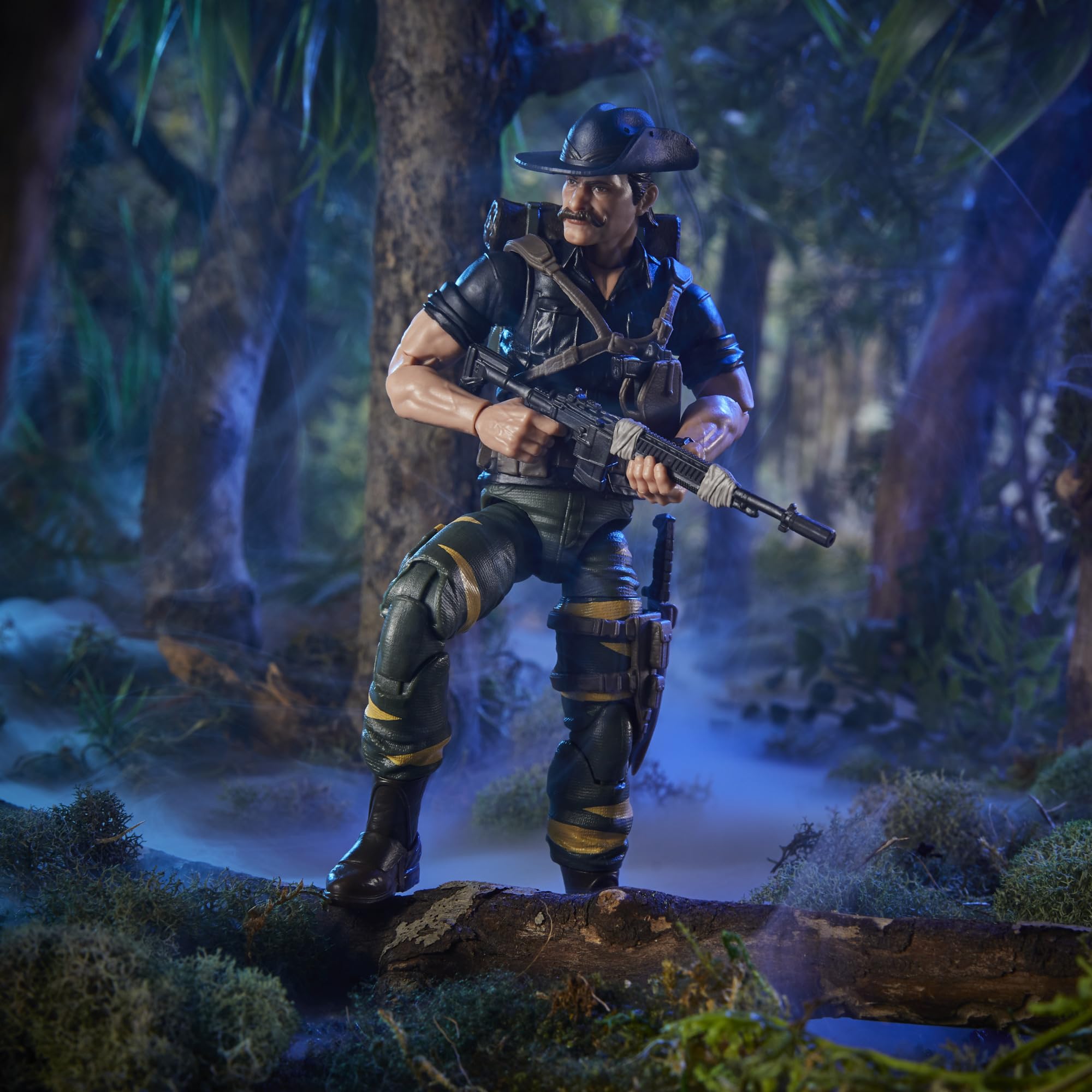 G.I. Joe Classified Tiger Force Recondo close-up detail.