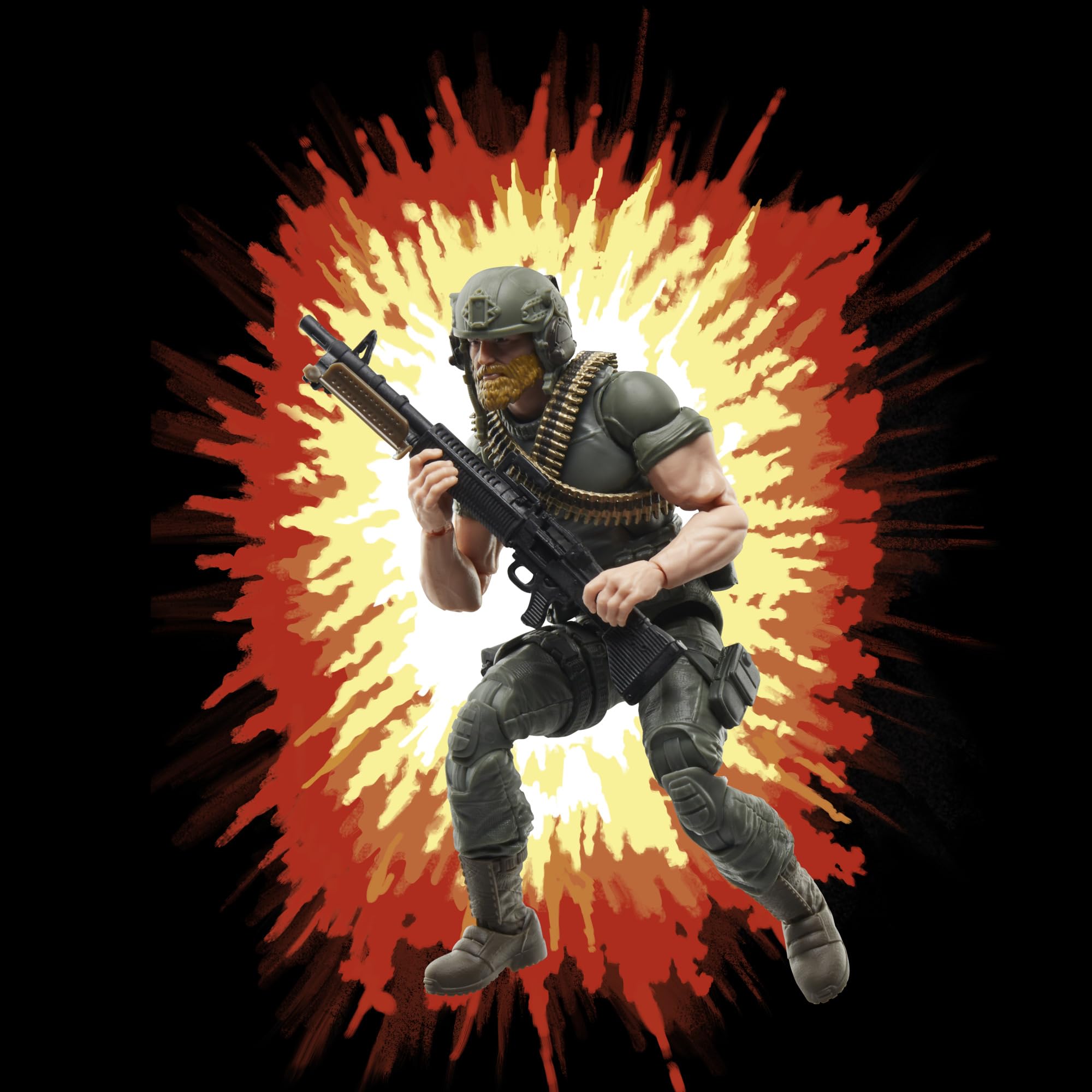 G.I. Joe Rock 'N Roll McConnel display-ready collectible for fans.