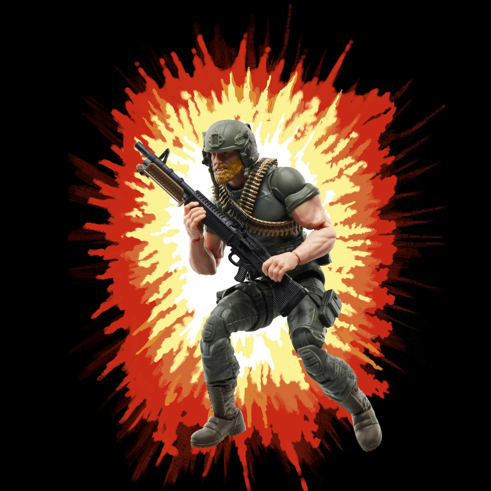 G.I. Joe Rock 'N Roll McConnel display-ready collectible for fans.