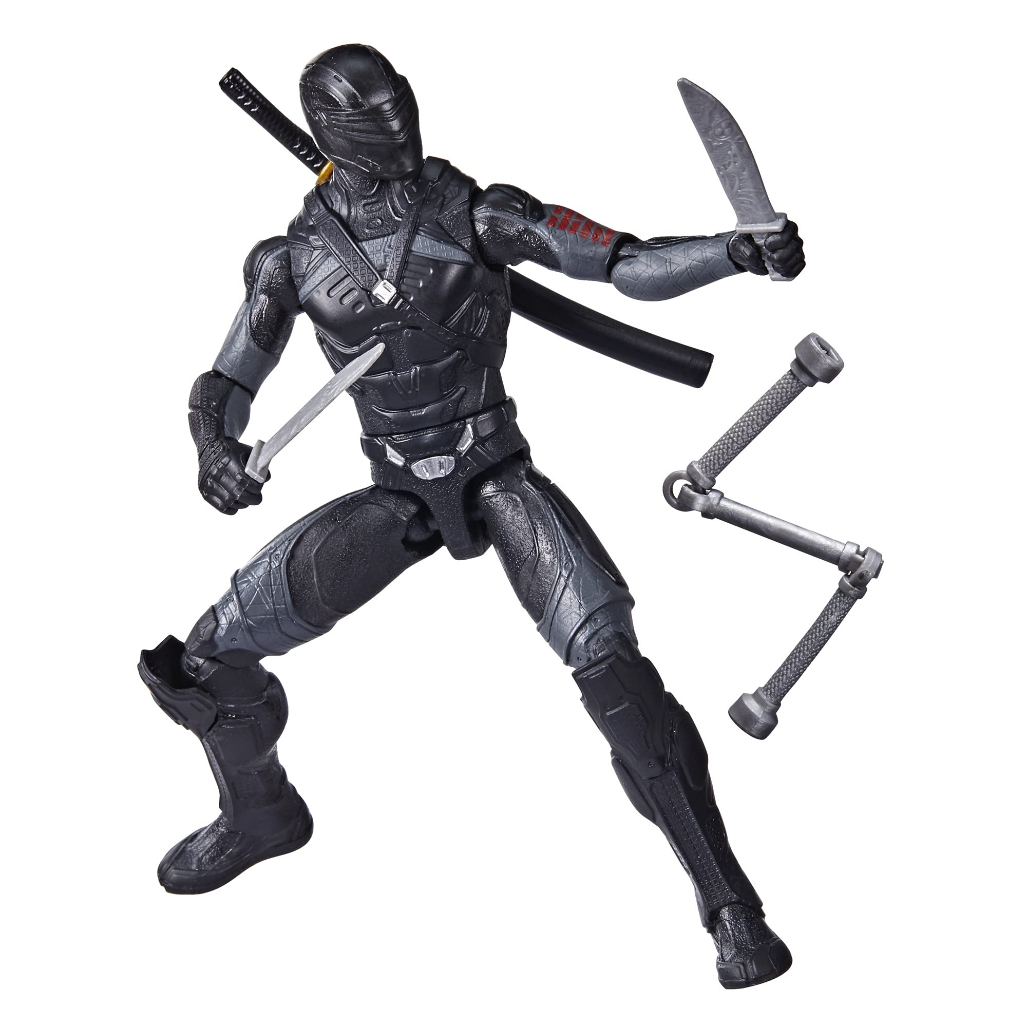 GI Joe Snake Eyes 6-inch action figure for imaginative ninja adventures.