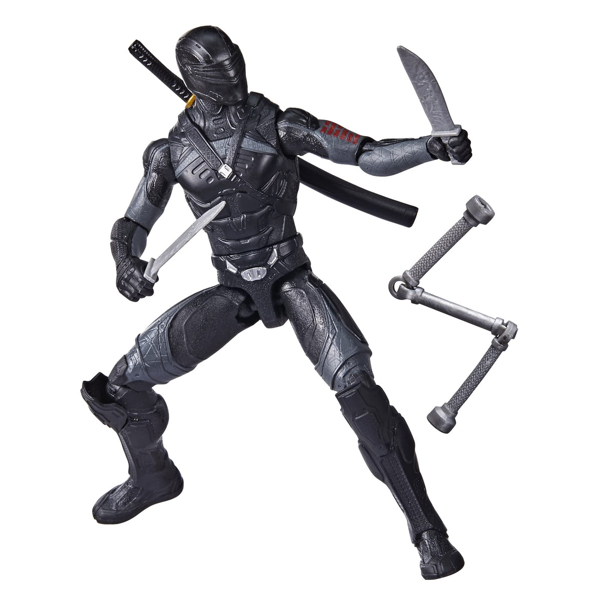 GI Joe Snake Eyes 6-inch action figure for imaginative ninja adventures.