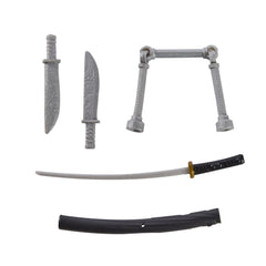 GI Joe Snake Eyes accessories pack with authentic ninja gear for storytelling.