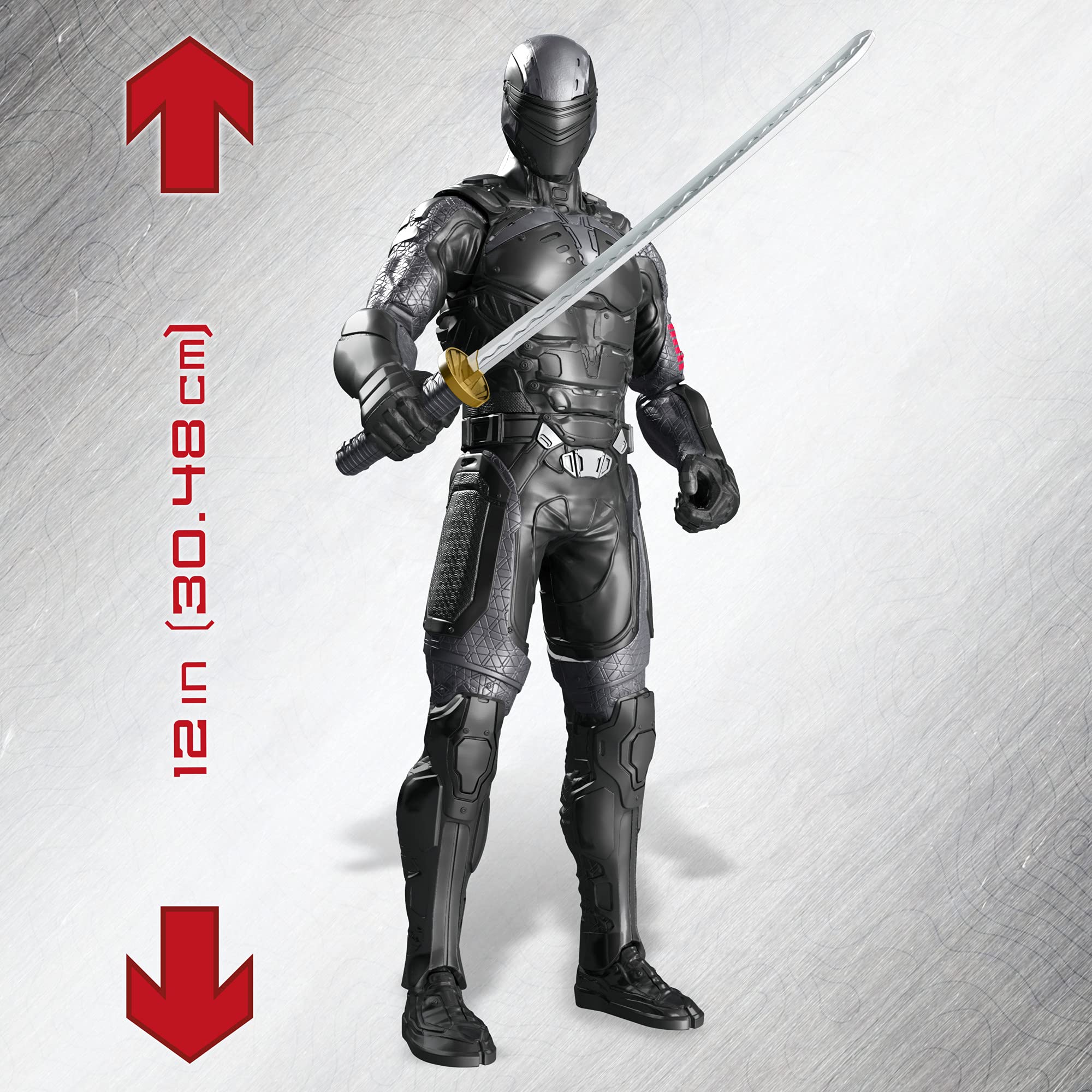 G.I. Joe Snake Eyes is suitable for kids ages four and up for creative play.
