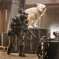 G.I. Joe Snake Eyes Timber poseability supports rich diorama scenes.