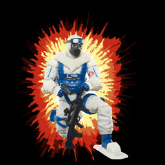 Snow Serpent assault rifle captured for dynamic posing and action shots