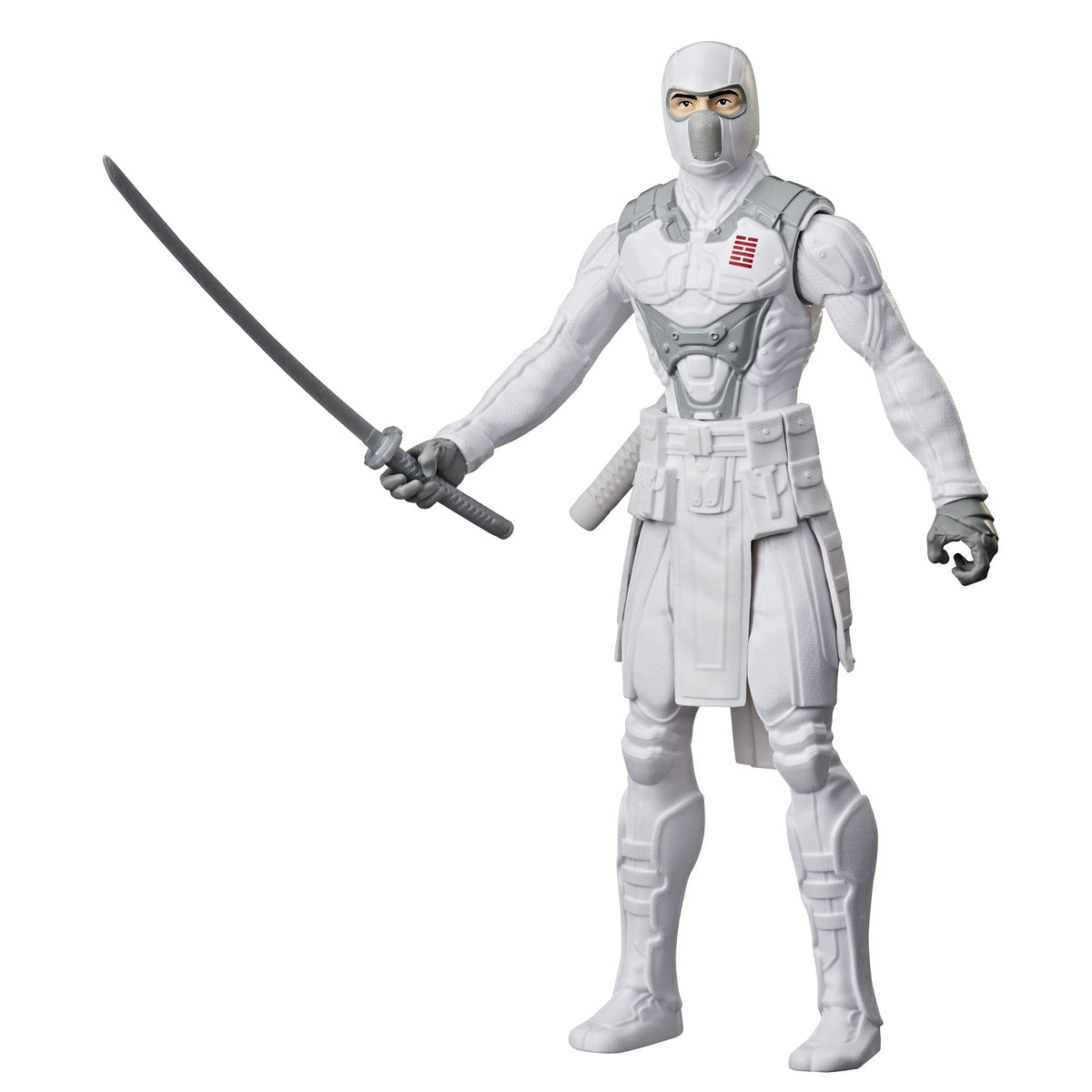 GI Joe Storm Shadow 12-inch figure in dynamic pose for action play.