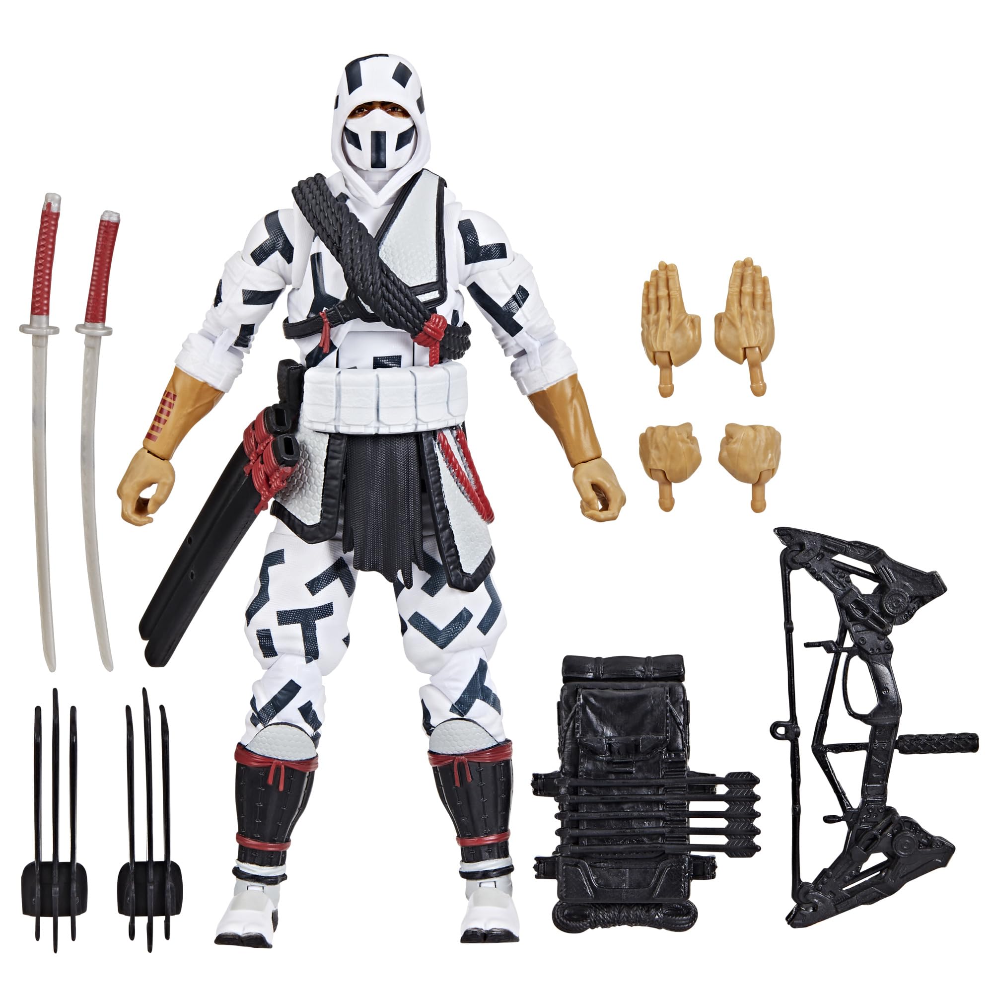 G.I. Joe Storm Shadow Classified 131 figure ready for display with premium articulation