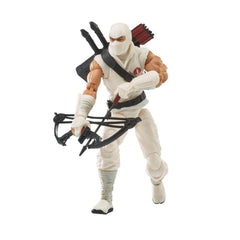 G.I. Joe Storm Shadow figure in a dynamic pose for display and play.