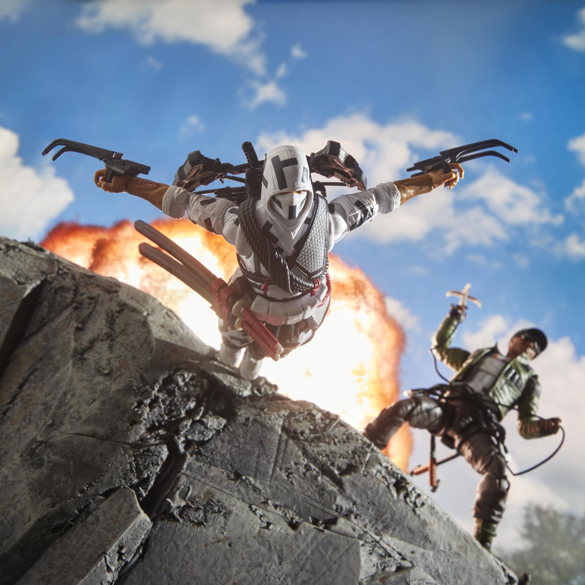 G.I. Joe Storm Shadow katana swords for iconic combat setups